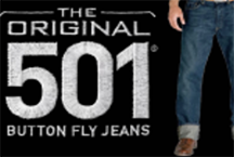 Levis 501 Branding